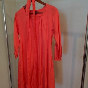 DKNY orange dress